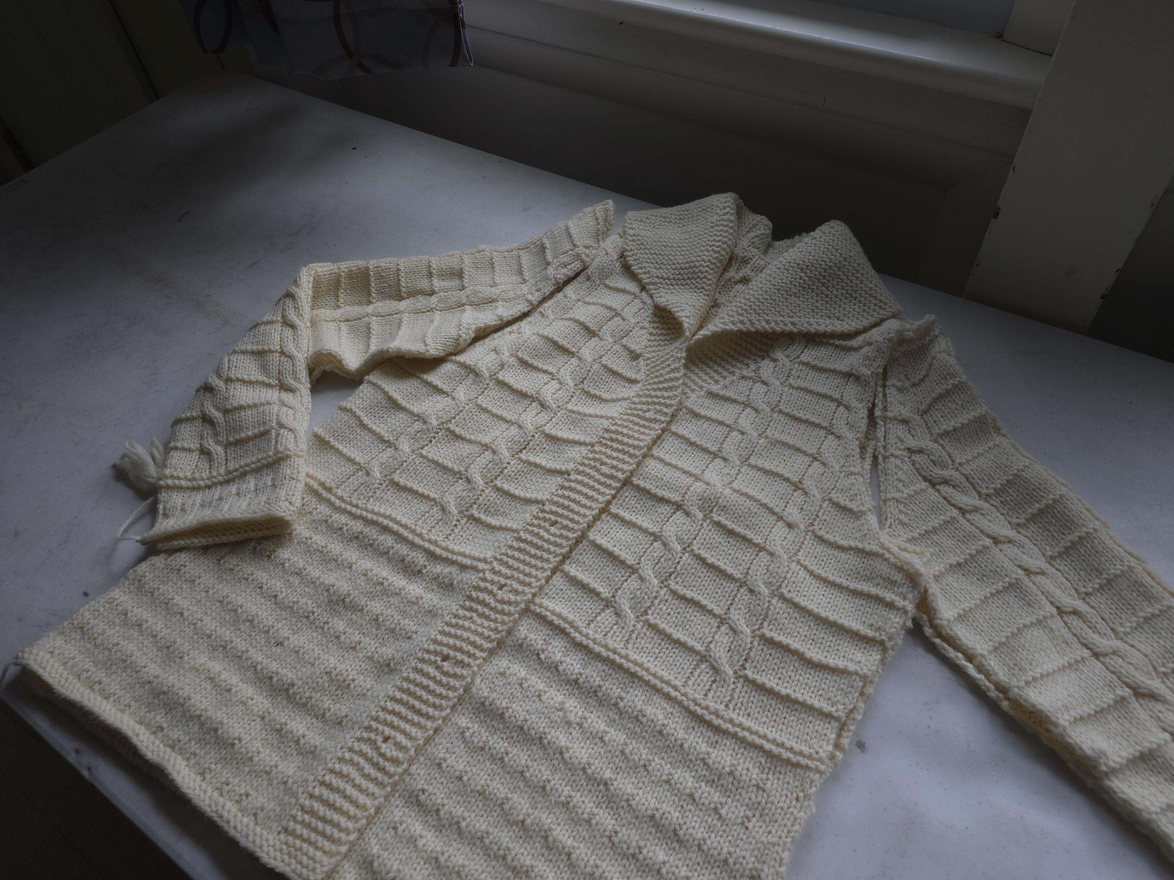 Miss BB all pieces before seaming