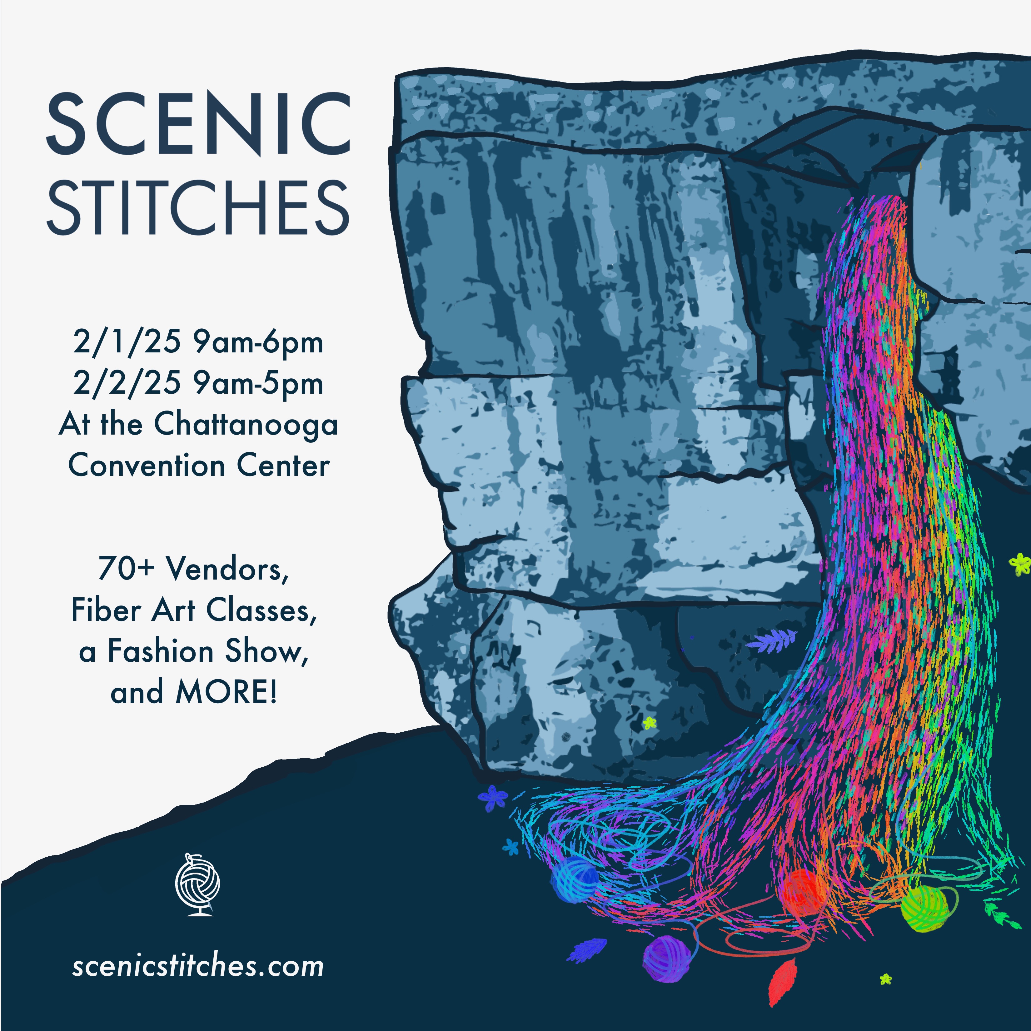 graphic for scenic stitches