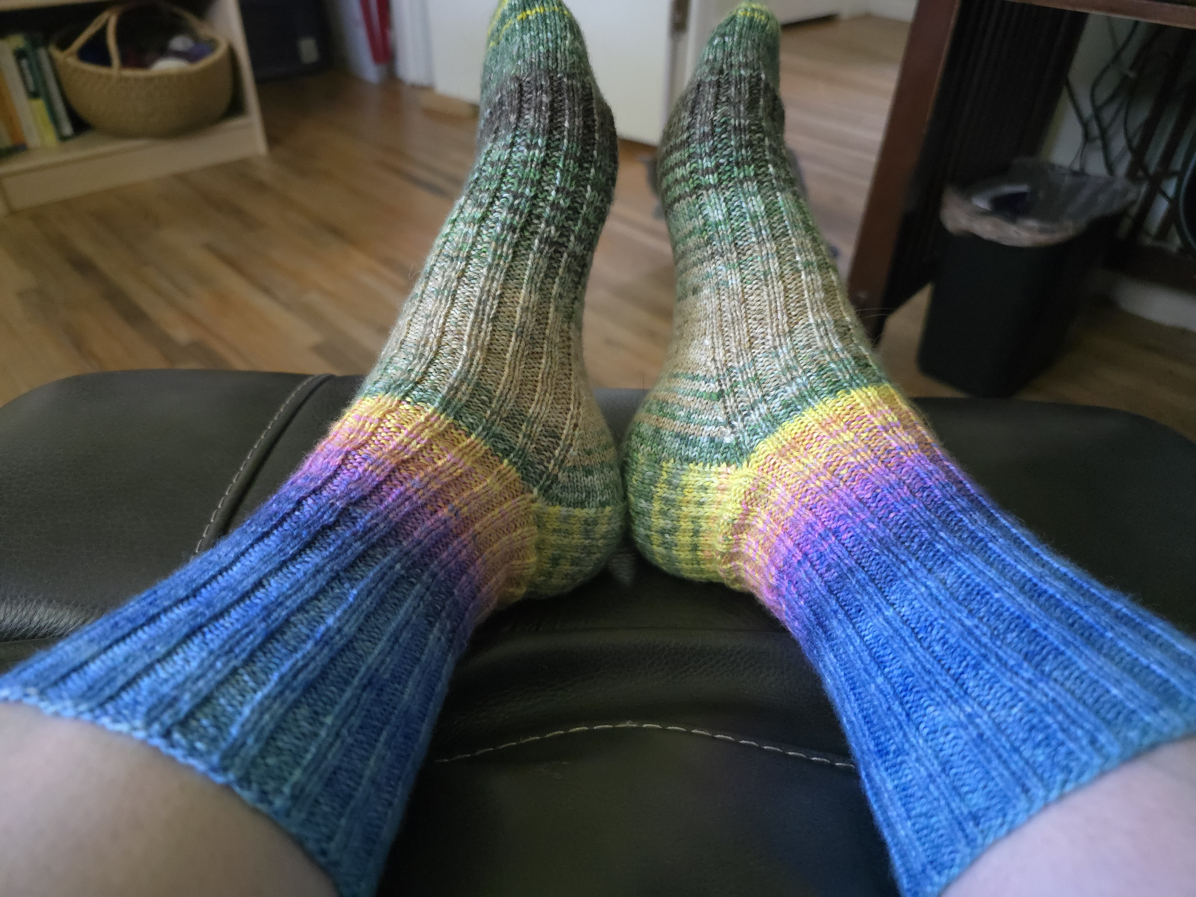 hand knit socks