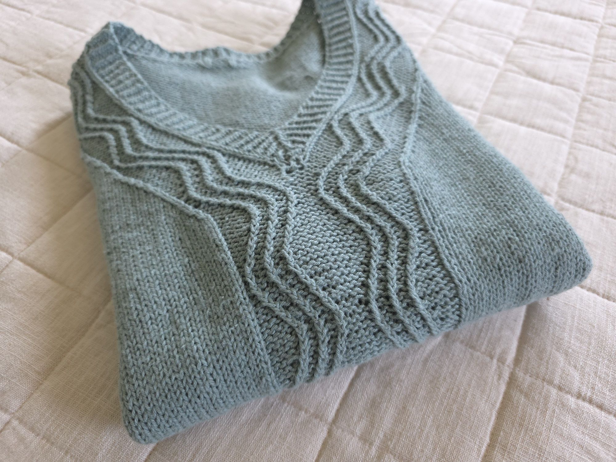 Summershine Top knitting